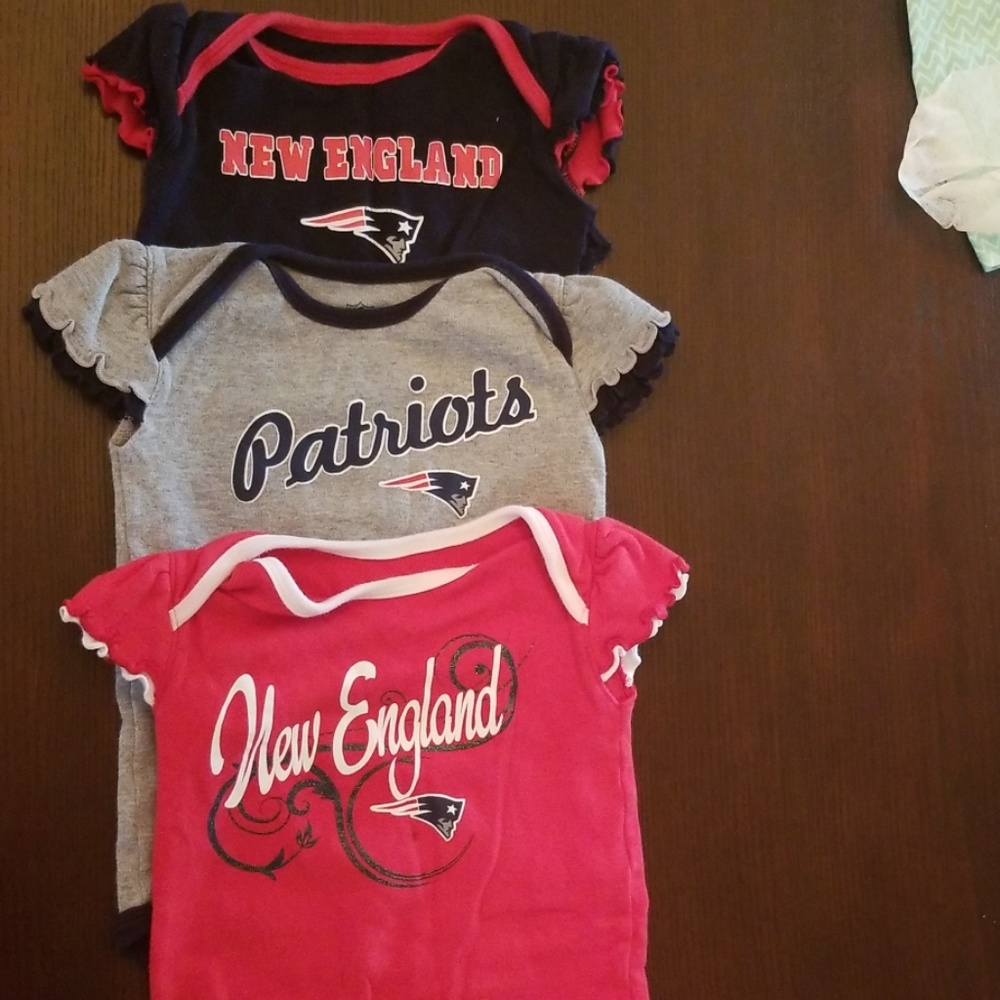 Patriots onesies